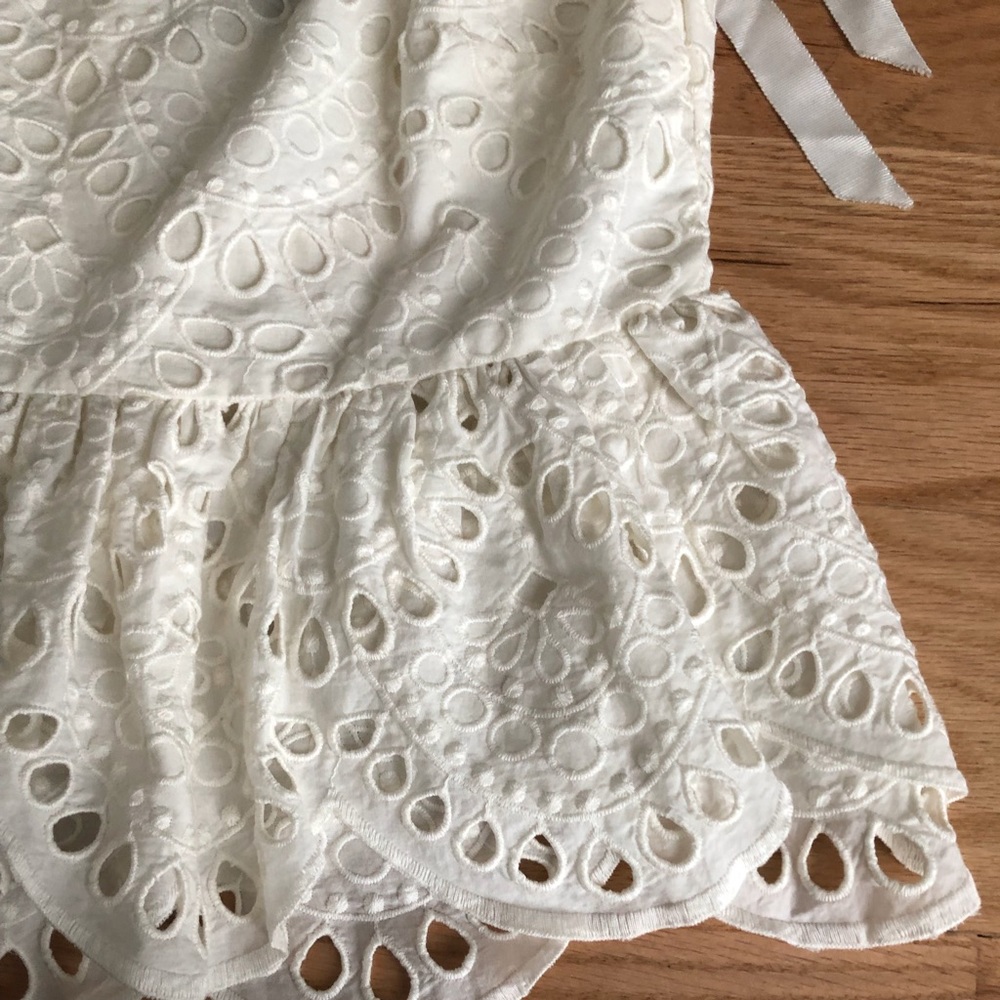 J Crew Eyellet lace top - Picture 2 of 7